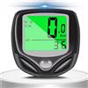 wisdom line Tachimetro bici impermeabile wireless bicicletta Computer e bicicletta contachilometri sveglia Automatica Multifunzione LCD Retroilluminazione Display