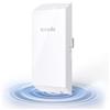 Tenda O1 Outdoor CPE PtP Wireless AP Wi-Fi 2.4 GHz PoE Passivo Bianco