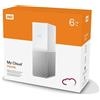 Western Digital My Cloud Home 6TB Hard Disk Esterno 3.5 HDD Nas Server Lan