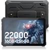 Blackview Active 8 Pro Rugged Tablet 16GB+256GB 10,36 Android 13 22000mAh 33W