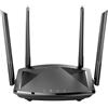 D-Link Router Mesh Wi-Fi 6 EXO AX1500 Beamforming MU-MIMO Wireless (DIR-X1550)