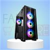 DeepCool Matrexx 50 ADD-RGB 4F Mid Tower Case ATX Chassis PC Gaming ARGB Nero