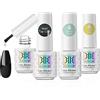 RSTYLE Base e Top Coat Semipermente, 4pcs Smalto Semipermanente per Unghie Primer Gel Unghie Matte Coat Soak Off UV LED Smalti Gel per Unghie Kit Semipermanente Unghie Kit per Manicure 5ml