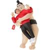 Morph Vestito Lottatore Di Sumo Gonfiabile, Costume Sumo Gonfiabile