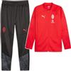 Ac Milan Puma Tuta Intera completa UOMO Rosso 2023 24 Versione Panchina 772252-12-772259-16