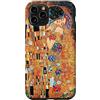 Just Art Cases Co. Dipinto Del Bacio Klimt Fine Art History Cover Telefono Custodia per iPhone 11 Pro