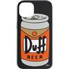 The Simpsons Duff Beer Nero Custodia per iPhone 13