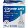 sella Glicerolo Sella Adulti 6,75g Soluzione Rettale 6 Contenitori Monodose con Camomilla e Malva