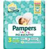 Pampers baby dry pannolino downcount midi 20 pezzi