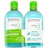 Bioderma Sébium soluzione micellare H2O Purifying Cleansing Micelle Solution 2 x 500 ml