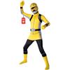 Morphsuits Costume Power Ranger Giallo Bambino, Tuta Halloween Bambino, M
