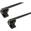 Thule Portatutto Thule con SquareBar Volkswagen Jetta (Mk. VI) 4-dr Berlina con tetto vuoto 10-18