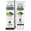 equilibra Igiene Dentale, Aloe Dentifricio Sbiancante, Dentifricio Aloe Vera per Denti Bianchi Delicato dal Gusto Fresco, Aiuta a Protegge da Placca, Carie, Macchie, Ingiallimento, 75 ml