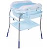 CHICCO Fasciatoio neonato con Struttura e Vaschetta bagnetto Estraibile 82 x 107 x 65,5 cm colore Ocean - Cuddle & Bubble