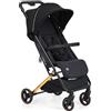 Innovaciones Ms Keo - Passeggino Ultraleggero Compatto Pieghevole 0-4 Anni 0-22 Kg completo di Cappotta e Poggiapiedi Regolabile colore Nero