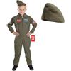 Fun Shack Costume Pilota Bambino, Costume Aviatore Halloween Bambino, XL