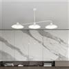 Lampadario a sospensione FOSTER 3 White