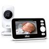 Chicco Baby Monitor Video Deluxe, Videocamera Per Neonati E Bambini Con Schermo A Colori Lcd 4.3, Portata 220 M, ‎27 x 24 x 10 cm; 550 grammi