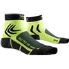 X-Socks Bike PRO Women Socks Calze da Ciclista Donna, Calzini, Charcoal/Phyton Yellow, 35-36