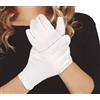 FIESTAS GUIRCA | Guanti Bianchi Bambini (18 cm) - Accessorio per Costume per Diavoli e Demoni - Ideale per Halloween, Carnevale e Feste in Maschera - Unisex per Bambini - Bianco