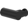 Villeroy & Boch Universal Showers supporto per doccetta, supporto per soffione a parete, supporto per doccia in robusto ottone, compatibile con molte doccette, rotondo, nero opaco