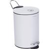 blomus 68945 - Pattumiera a Pedale, 3 l, Colore: Bianco