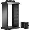 snakebyte Xbox One CHARGE:TOWER PRO - Games Tower con stazioni di ricarica per 2 controller Xbox One 4, 2 slot USB, spazio per 15 giochi e Blu-ray - Organizer da gioco e stazione di ricarica