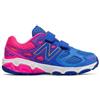 New Balance 680 Synthetic Velcro Ps/Gs Blu/rosa EUR 40 / US 7