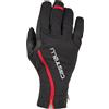 Castelli Guanti Ciclismo Spettacolo Ros Nero Rosso L