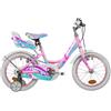 Atala City Bike 16" Molly Rosa Bianco Bambina TU