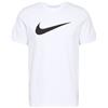 Nike T-Shirt Swoosh Bianco Nero Uomo S