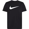Nike T-Shirt Swoosh Nero Uomo M