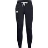 Under Armour Pantaloni Con Polsino Nero Bianco Donna XS