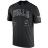 Nike Maglia Basket Nba Bulls Infinity Nero Bianco Uomo XL