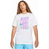 Nike T-Shirt Just Do It Bianco Uomo S