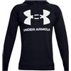 Under Armour Felpa Palestra Big Logo Nero Uomo S