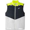 Brooks Gilet Running Run Visible Insulated Bianco Uomo L