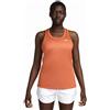 Nike Canotta Palestra Train Arancione Donna XS