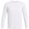 Under Armour Maglia Running Ml Streaker Bianco Reflective Uomo S