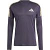 ADIDAS Maglia Running Promo Viola Uomo S