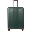 BRIC'S Il trolley grande della Collezione Ferrara è realizzato in policarbonato, un materiale leggero e resistente. L'apertura è tramite cerniera a doppio cursore, impreziosita da una finitura tono su