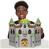 JAKKS Pacific Nintendo Super Mario Playset Castello di Bowser Deluxe, con personaggio esclusivo articolato da 6 cm , funzioni interattive e i veri suoni del videogioco!