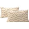 Alexandra House Living Federa per cuscino Bordeaux 30 x 50 cm 2 pezzi