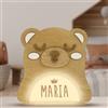 WONDEE Vintiun Regalo Bebe Nascita Personalizzato, [4 Modelli] Lampada Notturna Bambino e Bambino Personalizzata Orso - Lampada da Comodino Camera Led Personalizzato, Decorazione Camera Bambino