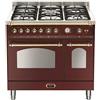 Lofra RANGE Cucina Combinata Dolcevita RRD96MFTE/Ci 90 cm Acciaio inossidabile Pitturato Elettrico