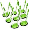Ruibo Supporto Porta Sacchetti per Sacchetti da Preparazione Alimentare/Sacchetti di Plastica per Congelatore/Supporto per Sacchetti Ziplock, Pianificazione Pasti/Supporti per Sacchetti di