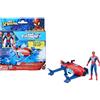 TOYS ONE Hasbro F8845 Spiderman Web Splashers Personaggio con Veicolo