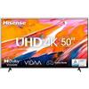 Hisense Tv Hisense 50A69K A6 SERIES Smart TV UHD Black