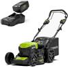 Greenworks GD48LM46SPK4 - Rasaerba a Batteria 46 cm - Kit Battery 4 Ah