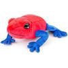 Tiny Heart Rana Fragola Peluche Realistica Peluche animale domestico striscia Animale Adorabile Regali Morbidi e Carini Rana Fragola per Bambini Giocattoli rosso 9